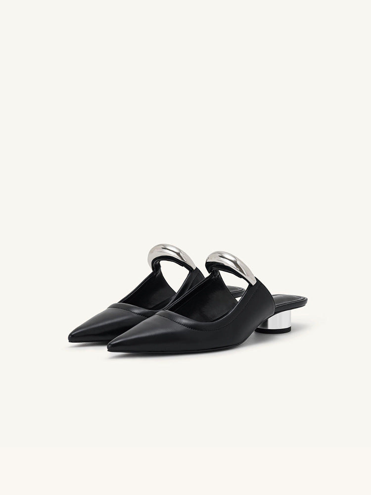 Pointed-toe Slippers Women