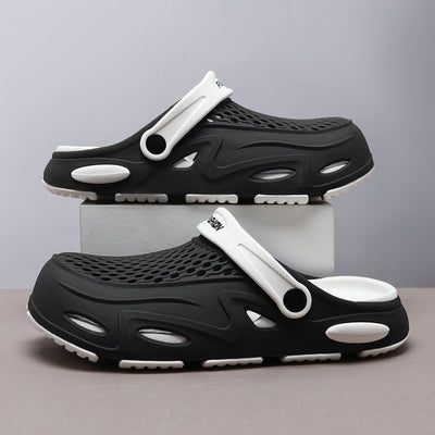 Men's Summer Closed Toe Non-slip Breathable Beach Slippers