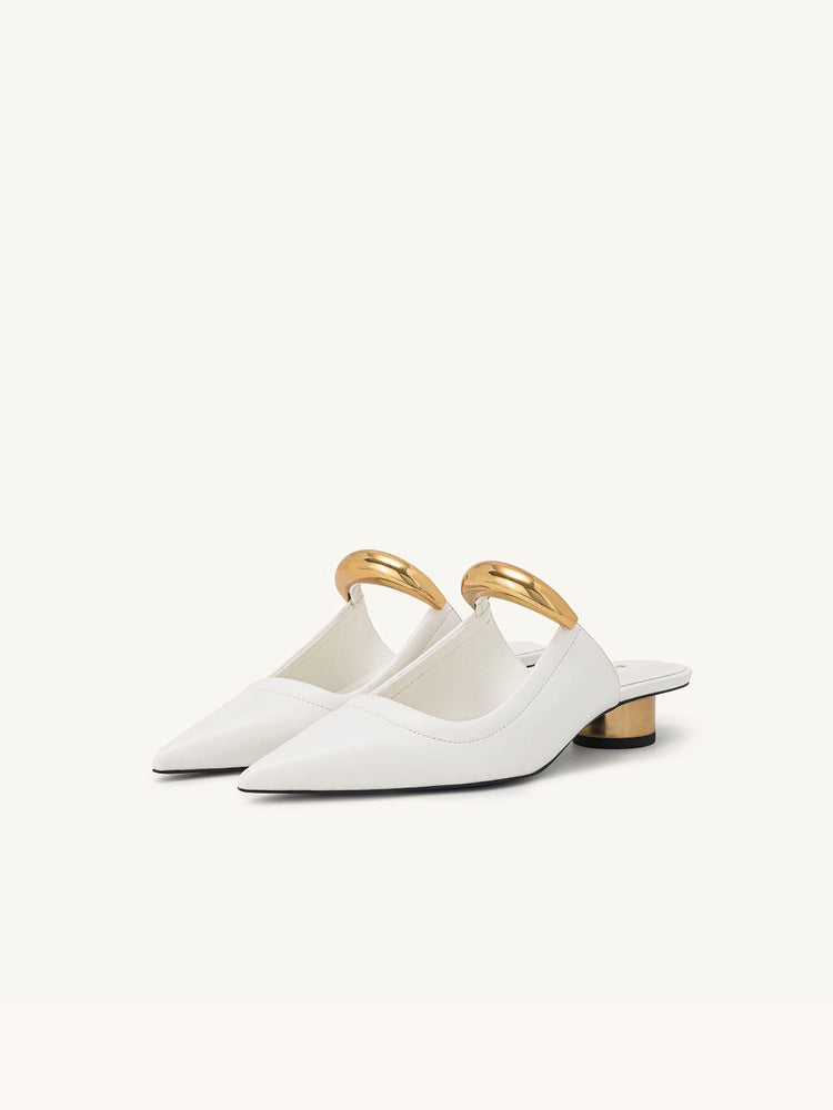 Pointed-toe Slippers Women