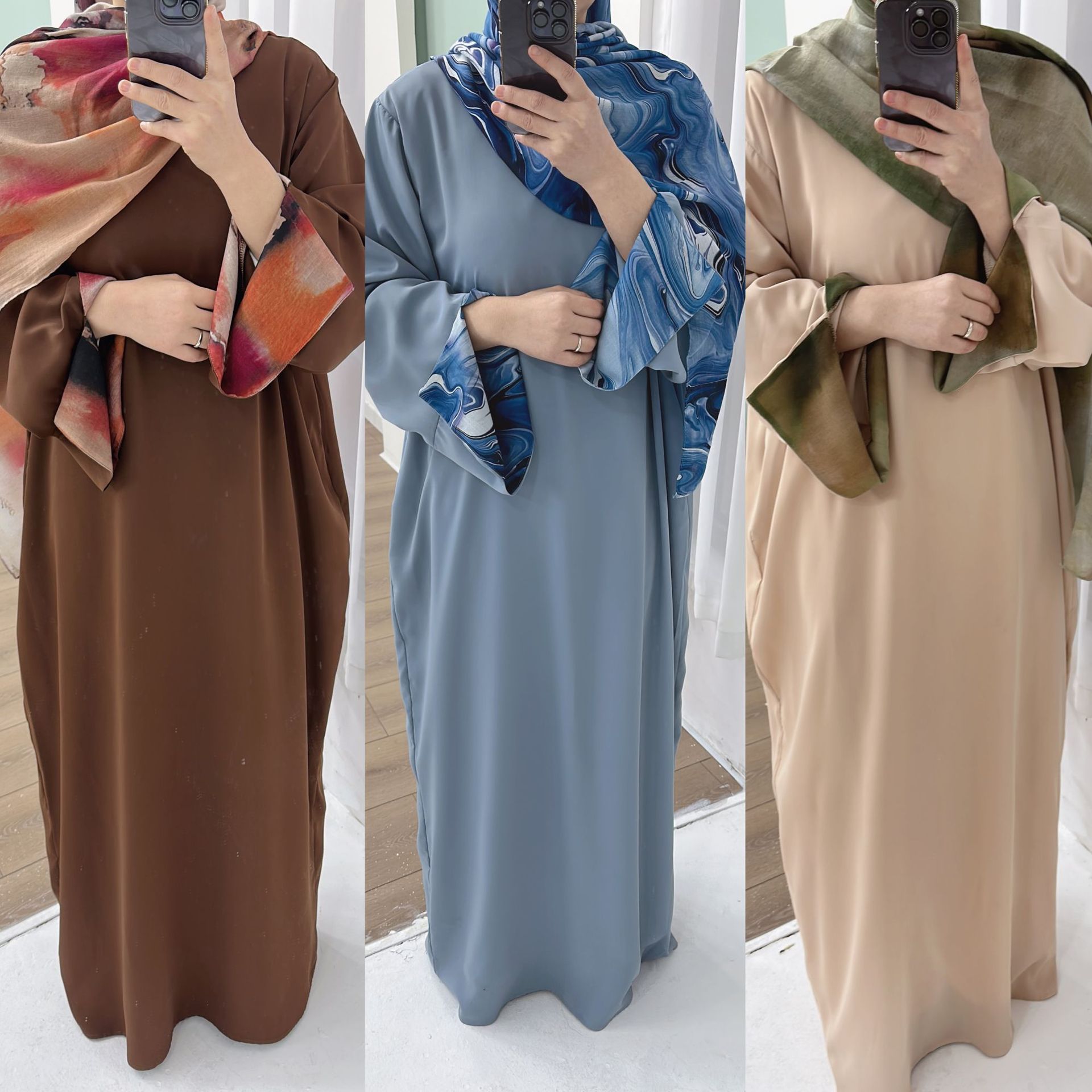 Turkey Dubai Beautiful Loose Casual Dress